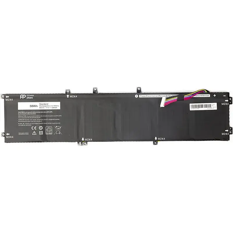 Акумулятор PowerPlant для ноутбуків DELL Precision 15-5510 (6GTPY) 11.1V 58Wh (NB441433) - фото 2