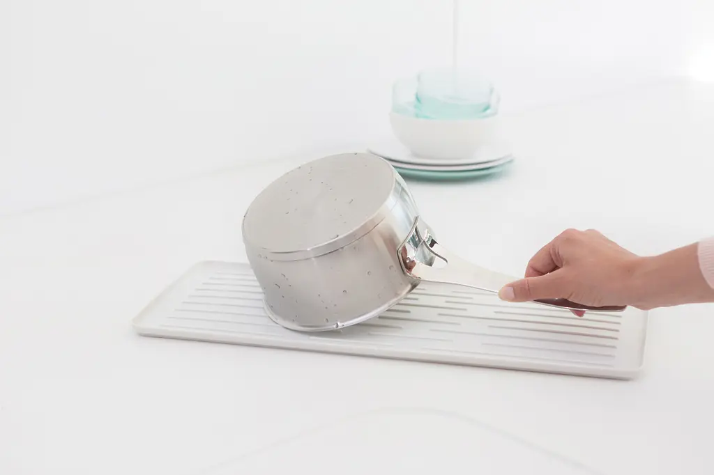 Сушарка для посуду Brabantia, 46,3х20х12,5 см, світло-сірий (117282) - фото 5