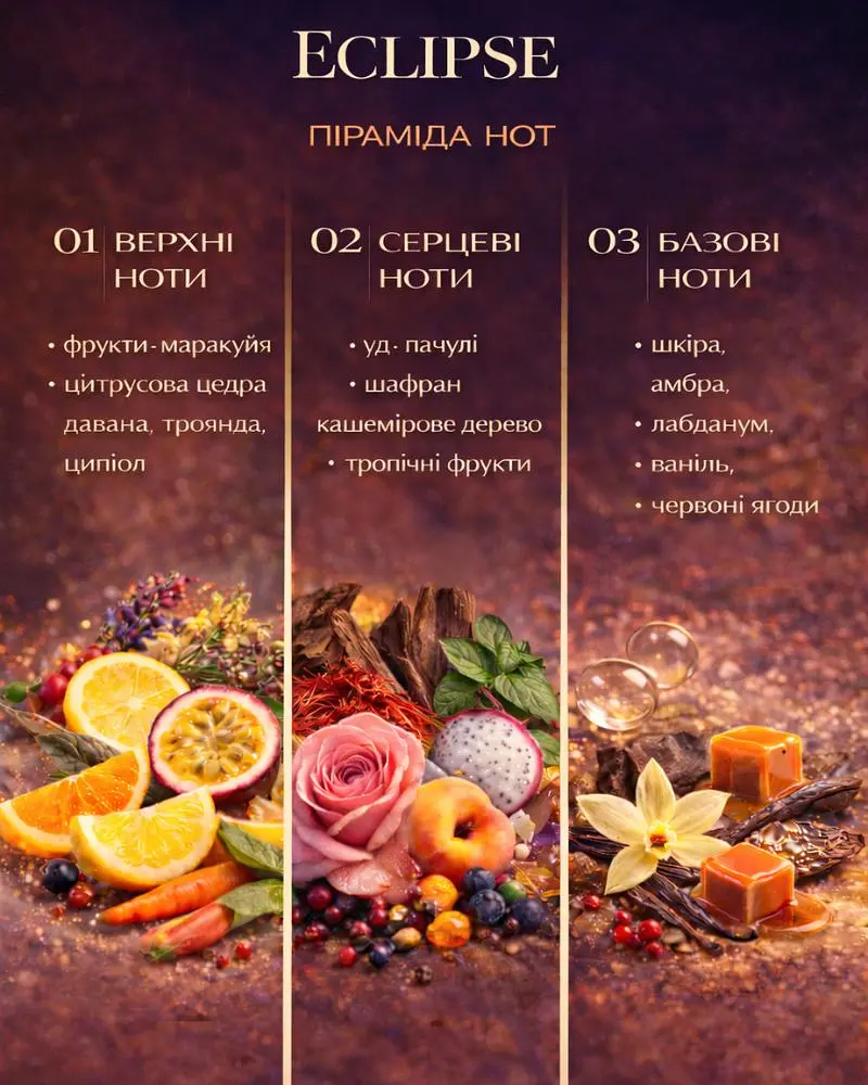 Парфум унісекс Franterro Eclipse 50 мл (FRN-1005) - фото 2