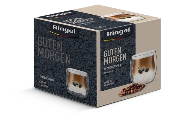 Стакан Ringel Guten Morgen Панда с двойной стенкой 250 мл (RG-0001/250 P) - фото 2