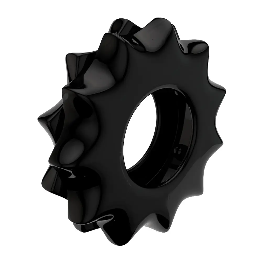 Ерекційне кільце Lovetoy Power Plus Cock Ring Series 4 см чорний - фото 3