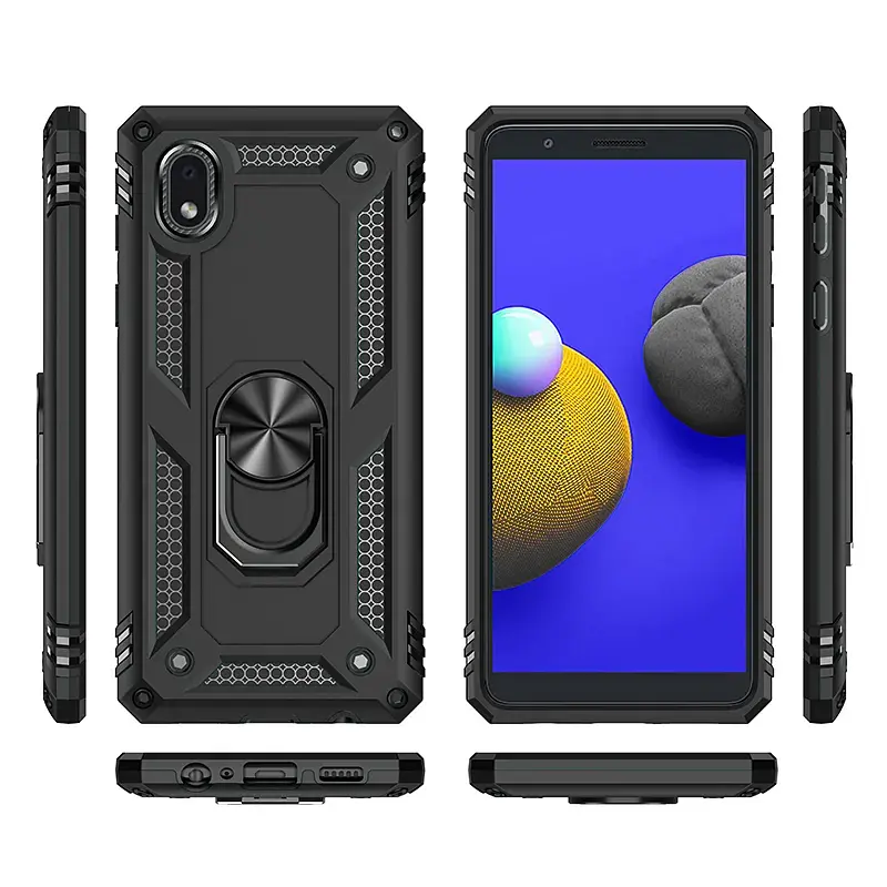 Панель BeCover Military для Samsung Galaxy A01 Core SM-A013 Black (705563) - фото 2