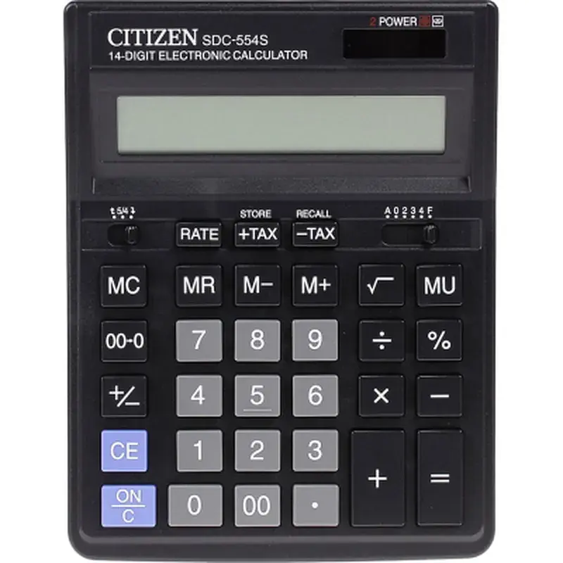 Калькулятор Citizen SDC-554S - фото 2