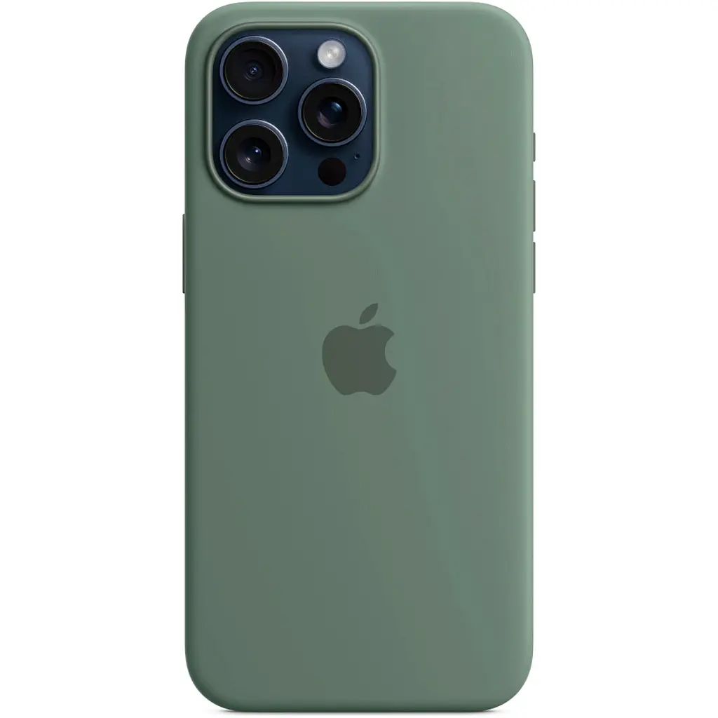 Чохол Silicone Case with MagSafe для Apple iPhone 15 Pro Max Cypress AAA [93256] - фото 2
