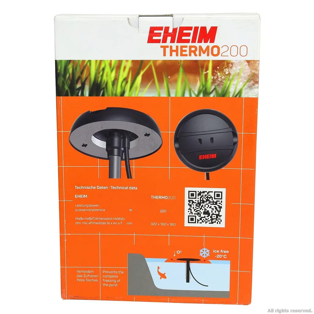 Ставковий нагрівач Eheim Thermo200 (5340010) - фото 3