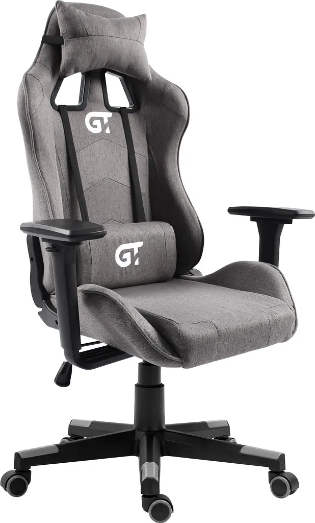 Геймерське дитяче крісло GT Racer X-5934-B Kids Fabric Gray - фото 9