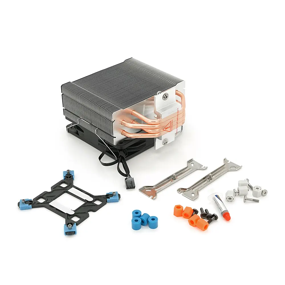 Система охолодження PcCooler K4 SE для Intel LGA115X/1200/1700 AMD AM4/AM5, 4-pin, RPM 1800±10%, BOX - фото 5