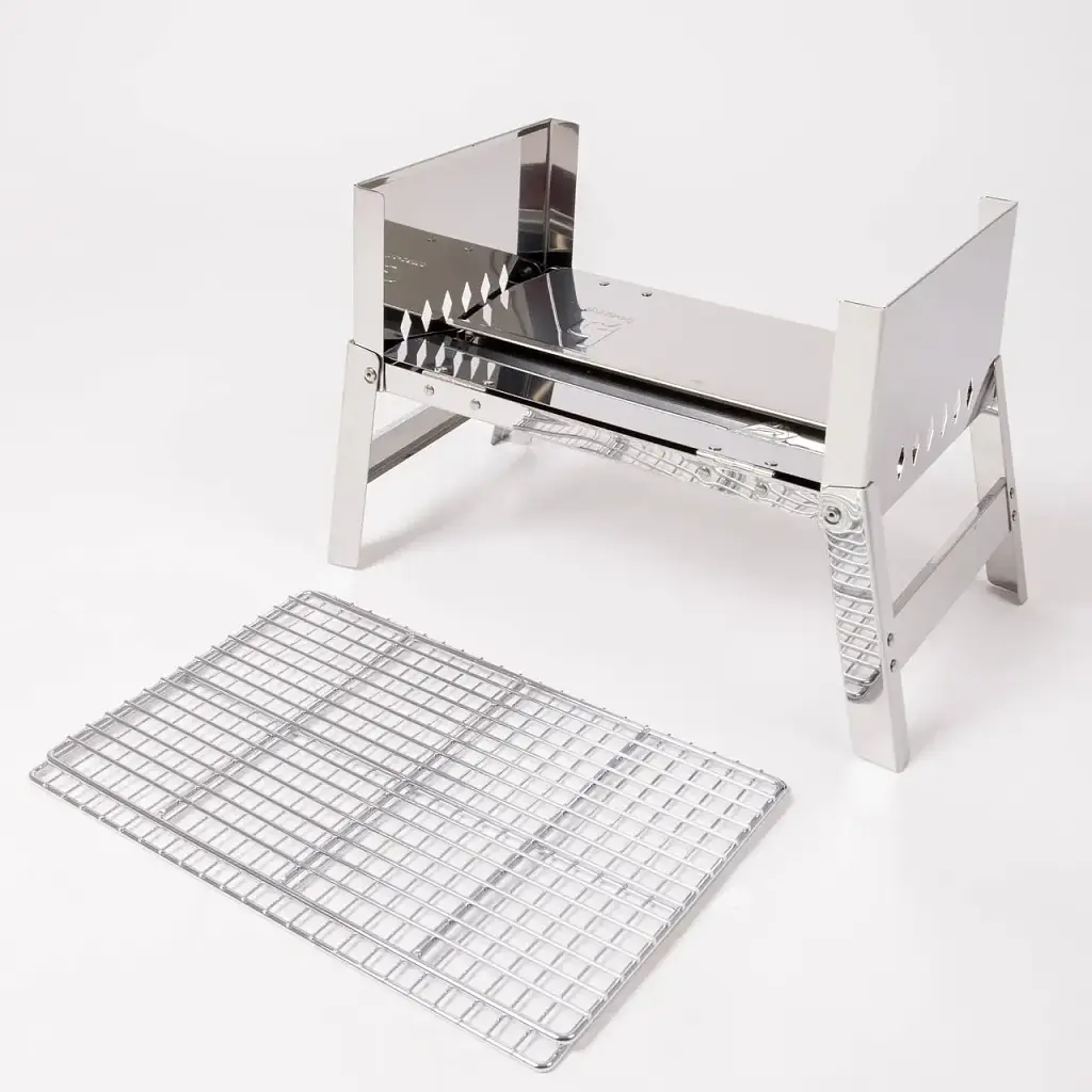 Гриль угольный Bo-Camp Compact Delux Silver (8108360) - фото 3