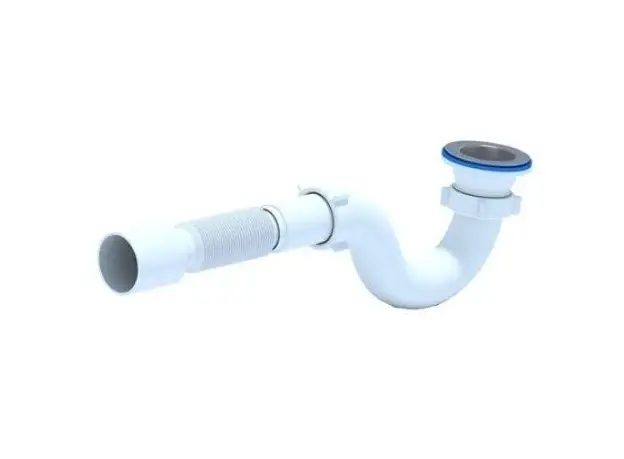 Сифон для душового піддона Bakimay PL1622 трубний 1 1/2"х40/50 мм 30412 - фото 1