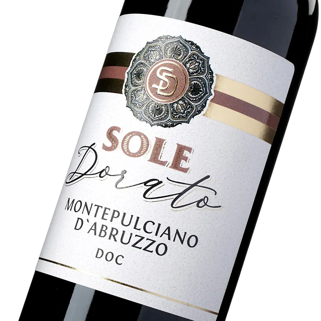 Вино Sole Dorato Montepulciano d'Abruzzo DOC червоне сухе 0.75 л - фото 5