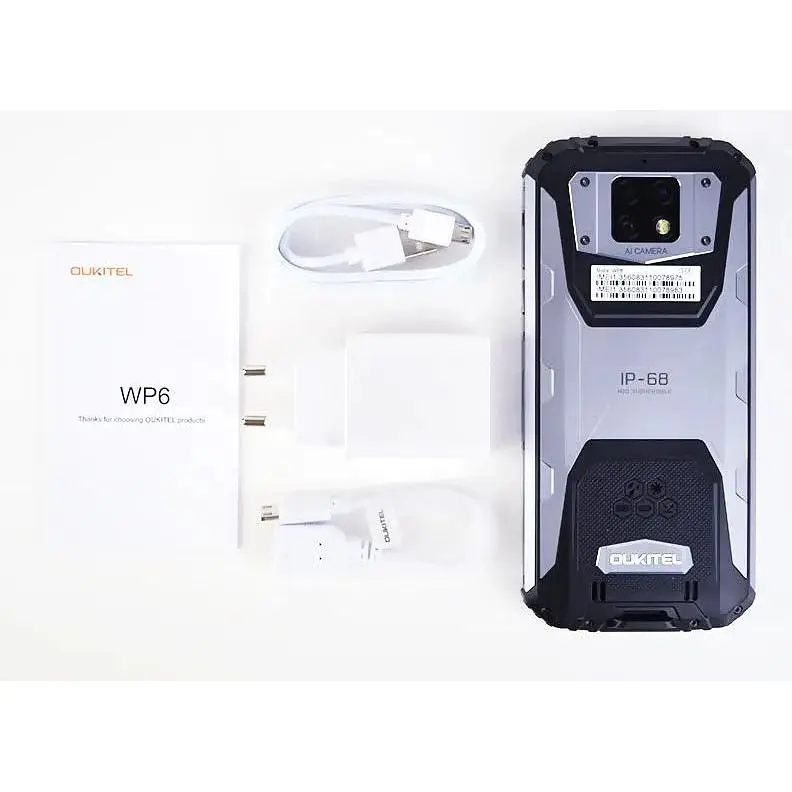 Смартфон Oukitel WP6 6/128Gb Black - фото 7