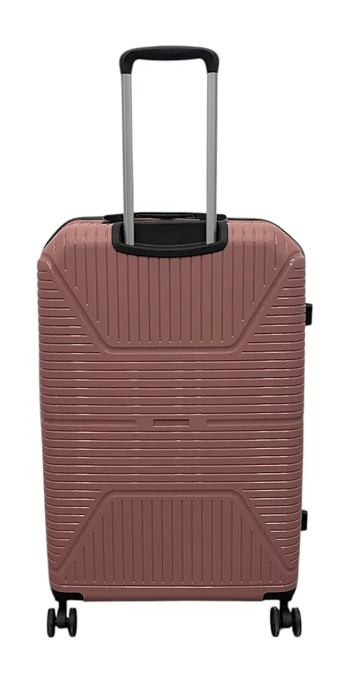 Валіза велика Worldline Airtex 291 поліпропілен L Рожеве золото - фото 3