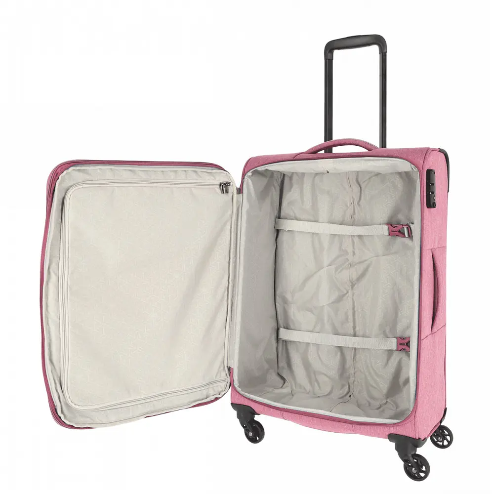 Валіза на 4 колесах Travelite Boja M TL091548 Pink (TL091548-17) - фото 8
