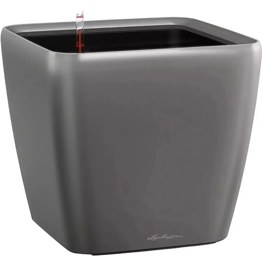 Вазон Lechuza Quadro Premium LS 21 антрацит (16123)