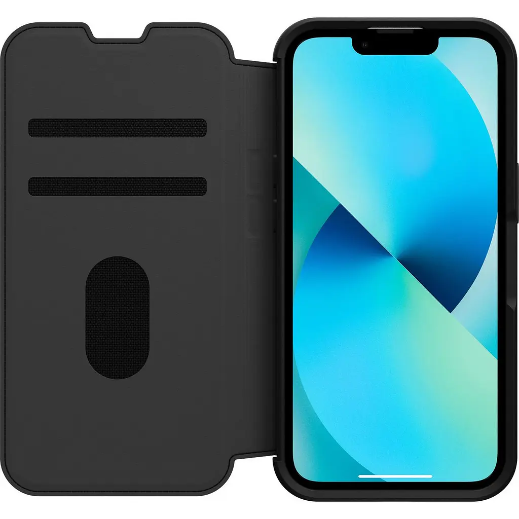 Оригінальний шкіряний чохол-книжка OtterBox Strada Series 77-85798 для iPhone 13/14 (6.1") Black - фото 6