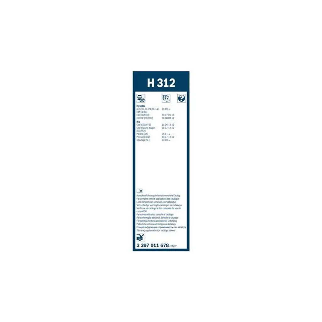 Щетка стеклоочистителя Bosch 3 397 011 678 - фото 6