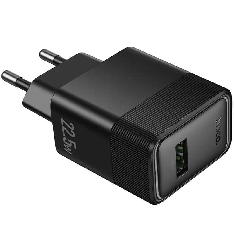 Мережевний зарядний пристрій Hoco CS111A Lounge PD22.5W 1USB-C Black - фото 3