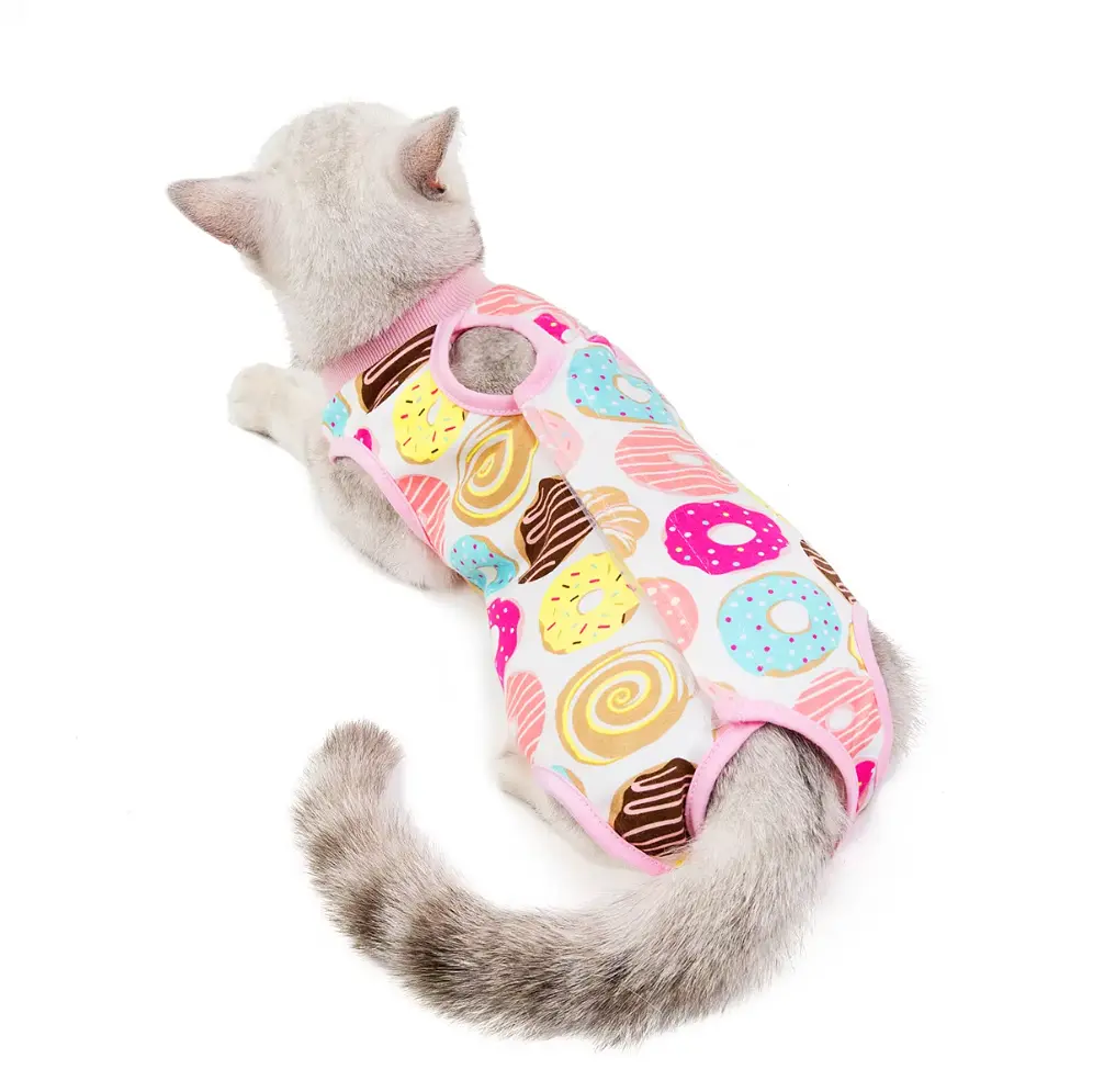 Одяг для котів після операції Longnew Pet Donut - фото 3