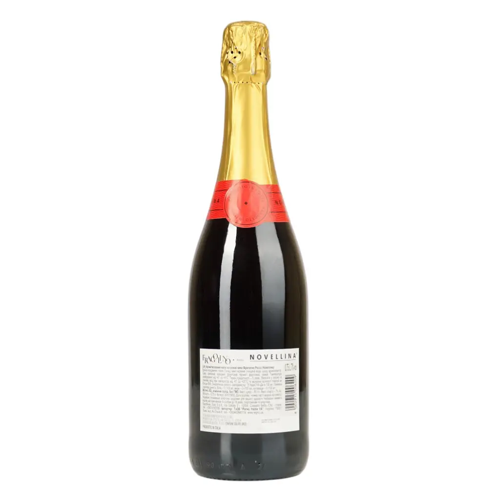 Напій на основі вина Fragolino Rosso Novellina 7% 0.75 л - фото 3