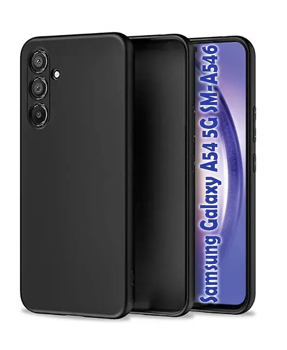 Силиконовый чехол BeCover для Samsung Galaxy A54 5G SM-A546 Black (708817) - фото 2