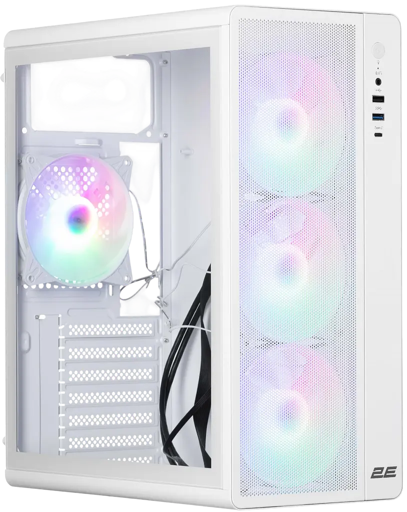 Корпус 2E GAMING Credo Plus V510W ARGB White (2E-V510W) - фото 6
