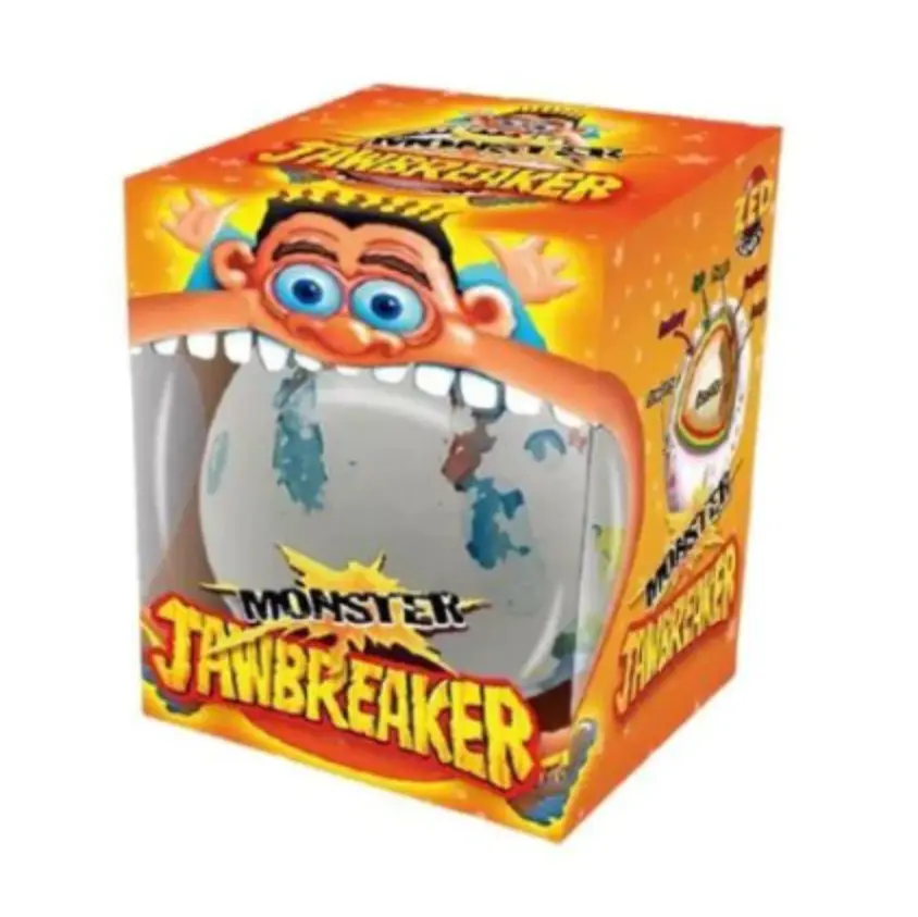 Льодяник з жуйкою всередині Zed Candy Monster Jawbreaker Fruity Candy 300 г - фото 2