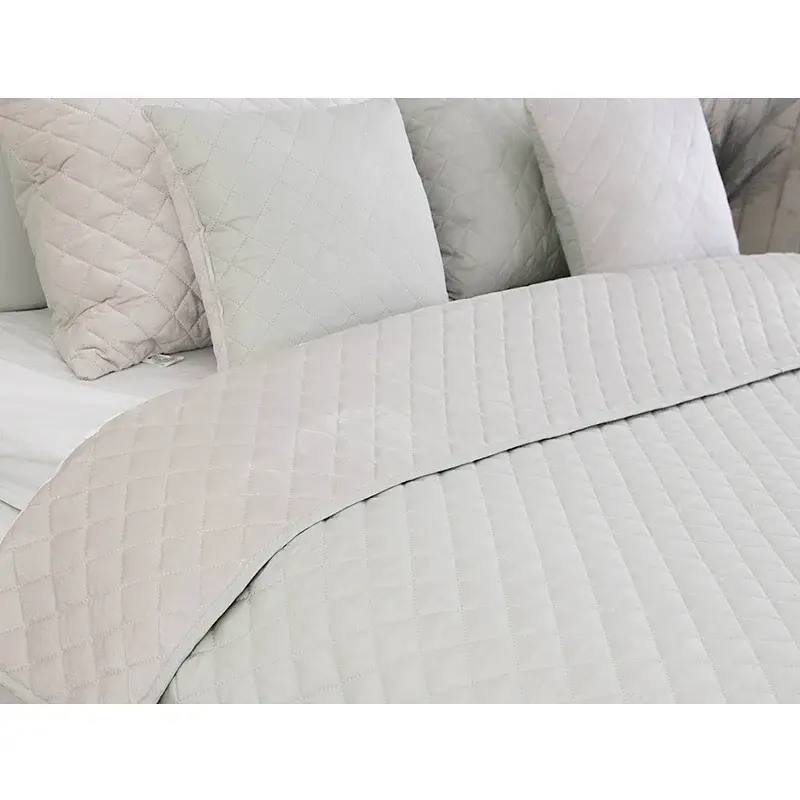 Двостороння декоративна подушка Руно Velour Ice ромб 40х40 см - фото 6