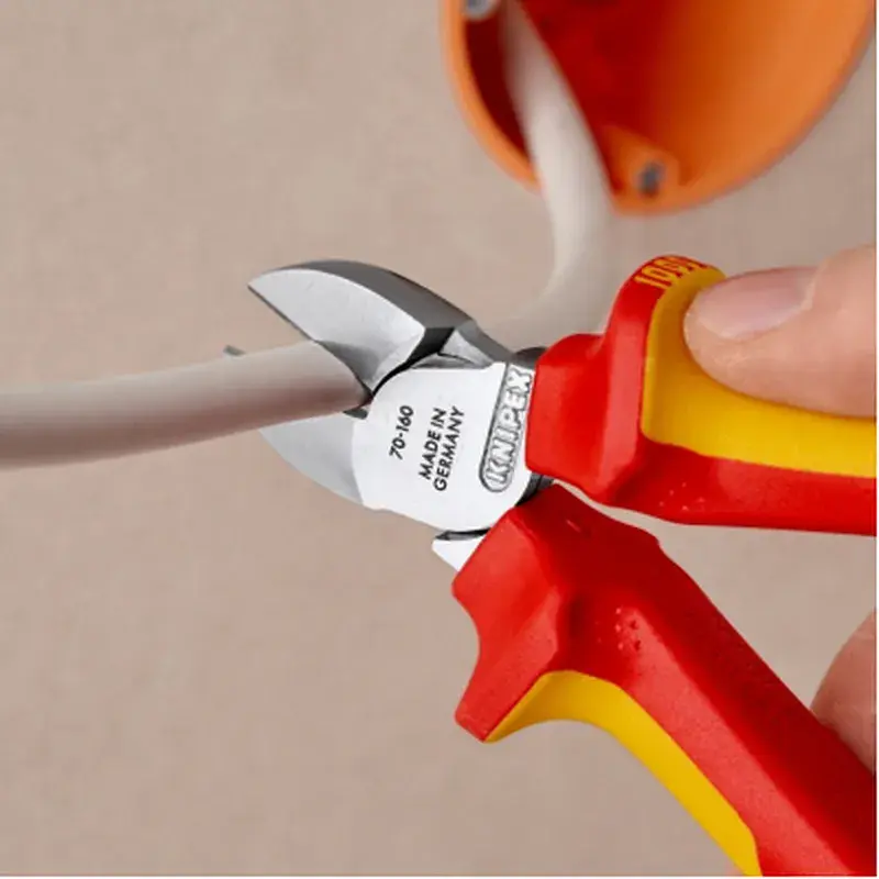 Кусачки KNIPEX бокові 70 06 160 (70 06 160) - фото 7