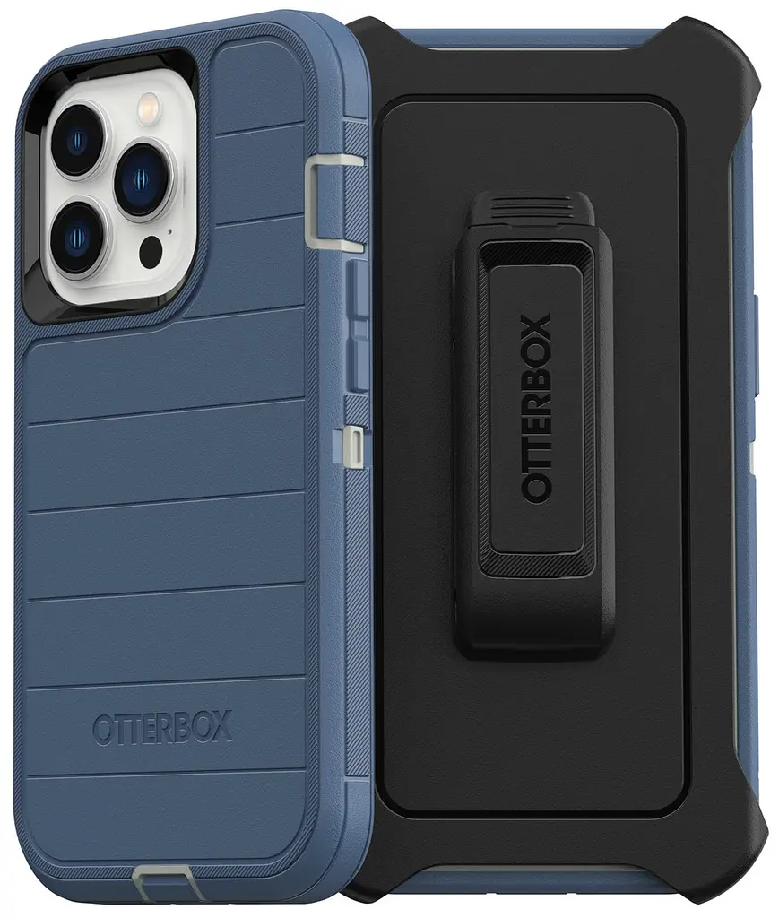 Чохол протиударний з кліпсою OtterBox Defender Pro 77-83532 для iPhone 13 Pro (6.1") Blue