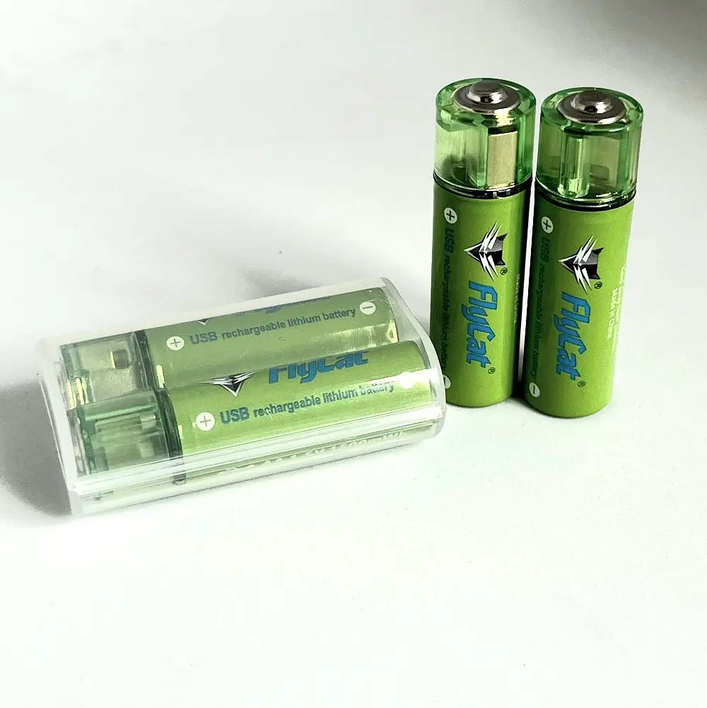 Акумулятори USB FMA FluCat AA 1.5V 1450 mAh 2 шт (2030454945) - фото 3