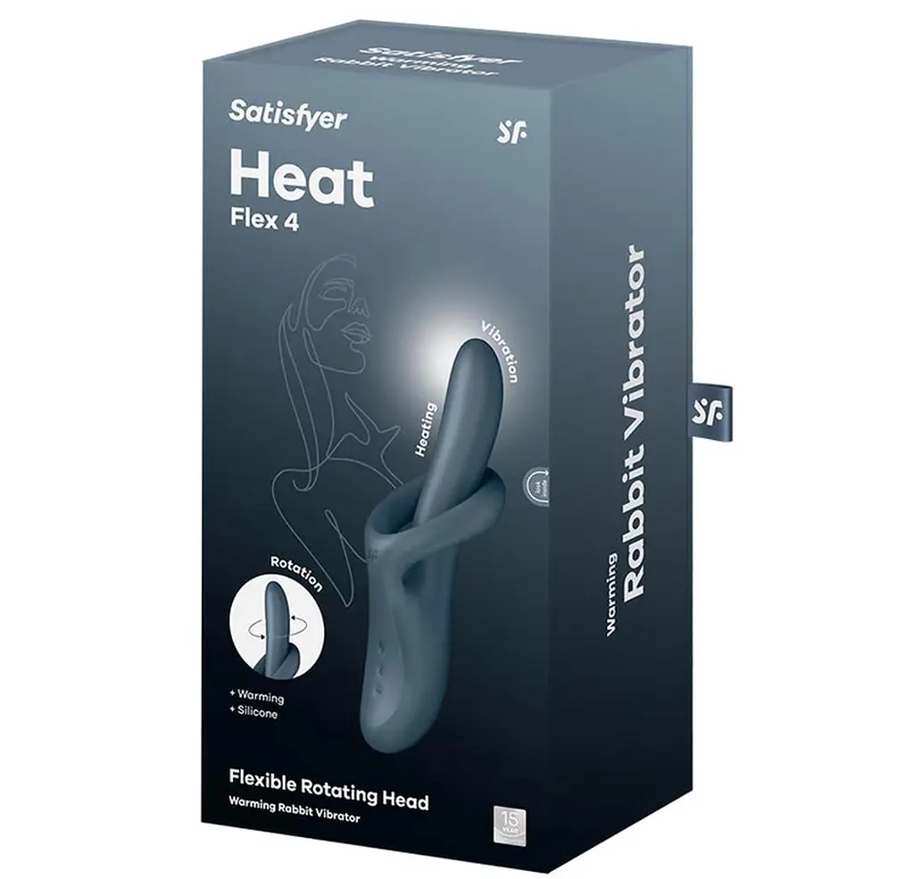 Вібратор Satisfyer Heat Flex 4 Blue - фото 2