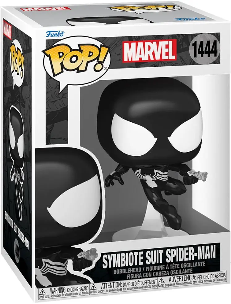 Фигурка Funko Pop Марвел Человеr-паук Симбиот Marvel Spider Man Symbiote 10 см FP M SMS 1444 - фото 2
