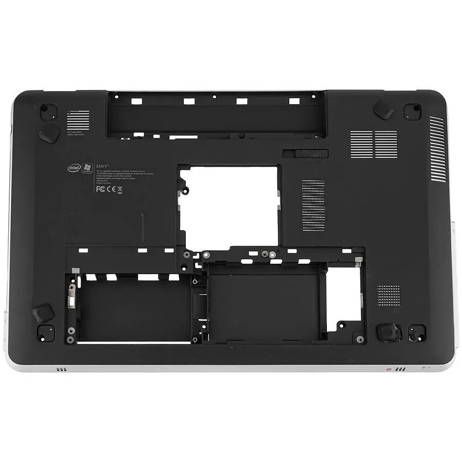 Нижня частина корпусу ноутбука HP (Envy: Hewlett Packard 17-1000 17-2000) чорна Б/В - фото 2