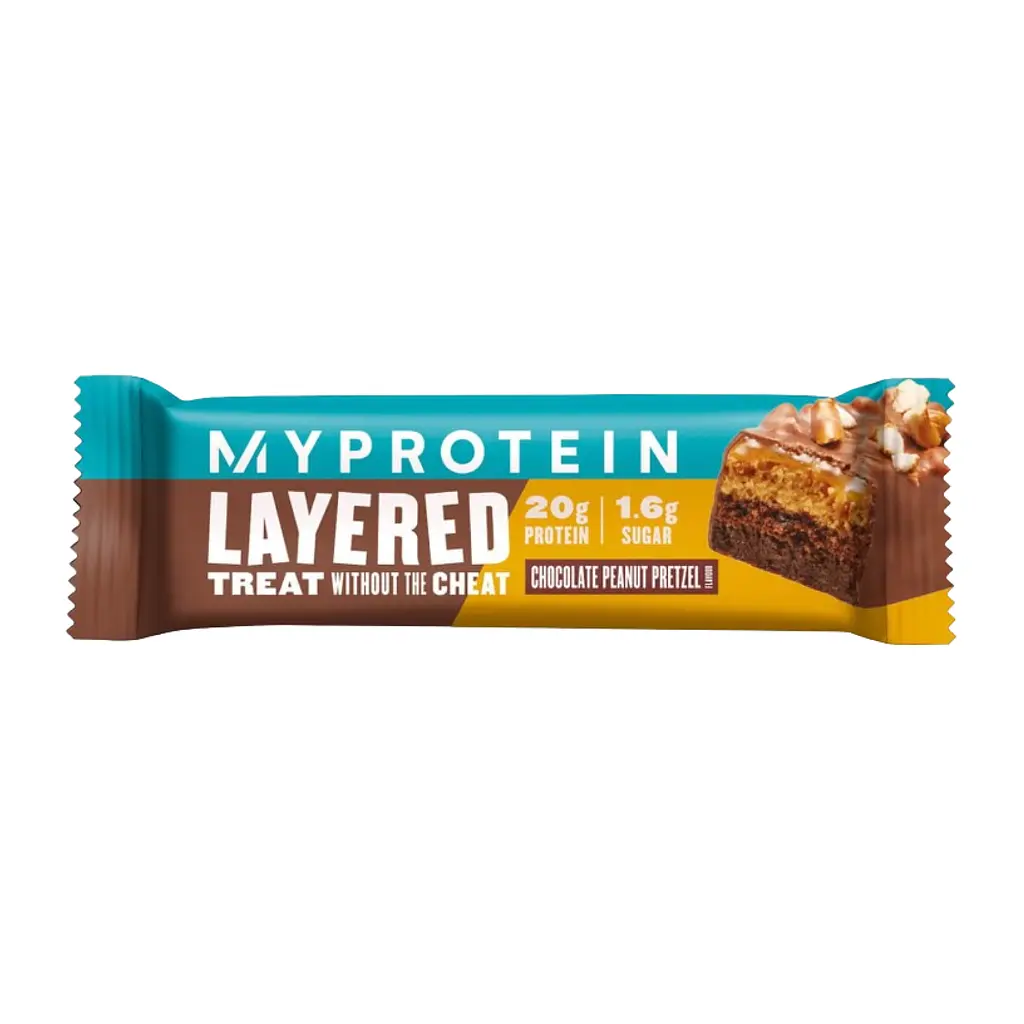Layered — 60 г Chocolate Peanut Pretzel (Поштучно)