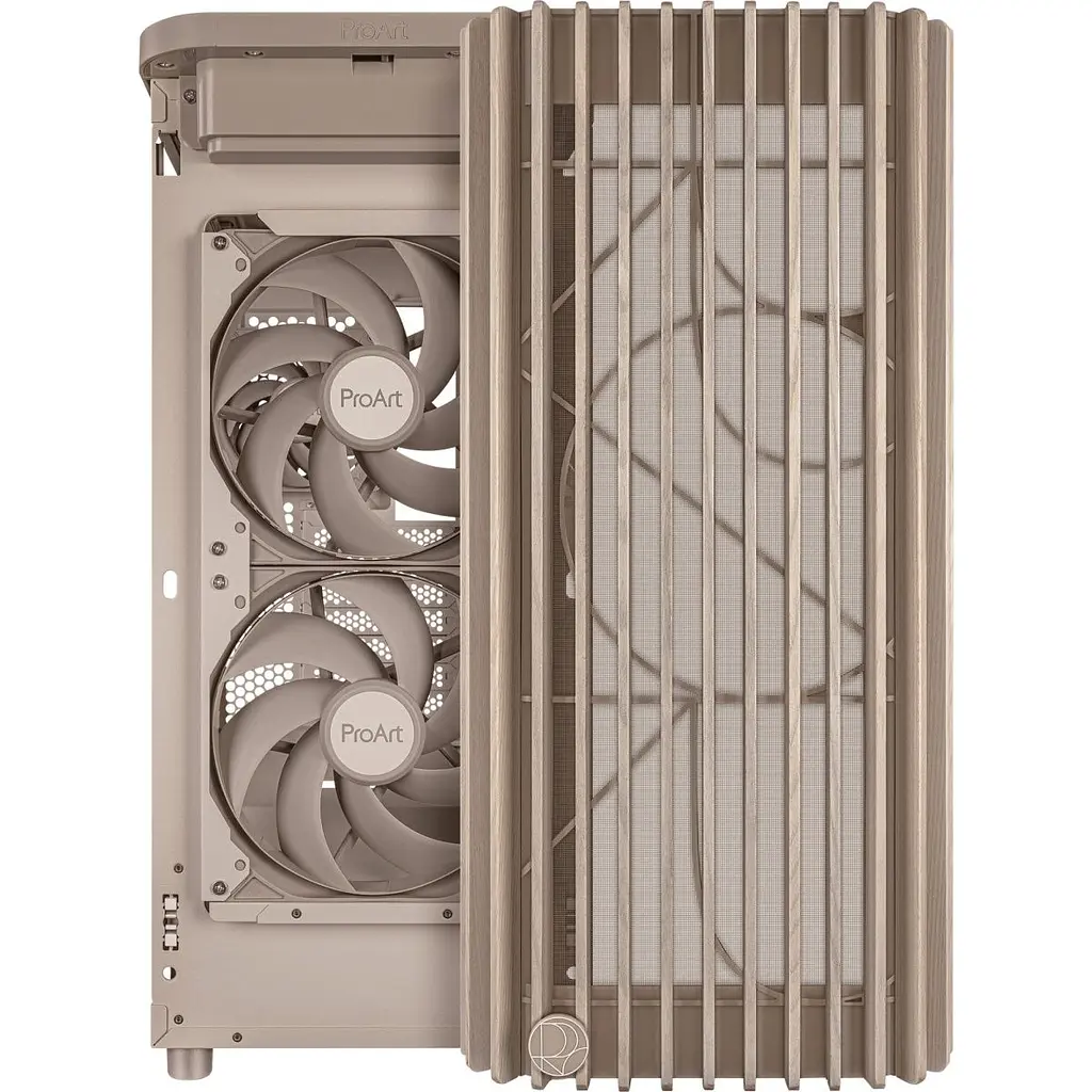 Корпус Asus ProArt PA401 Wood Edition сітчастий бежевий (90DC00M7-B39000) [173318] - фото 4