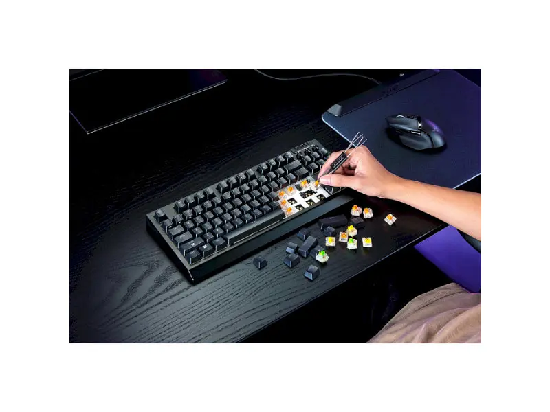 Клавіатура Razer BlackWidow V4 TKL Hyperspeed (RZ03-05480100-R3M1) - фото 10