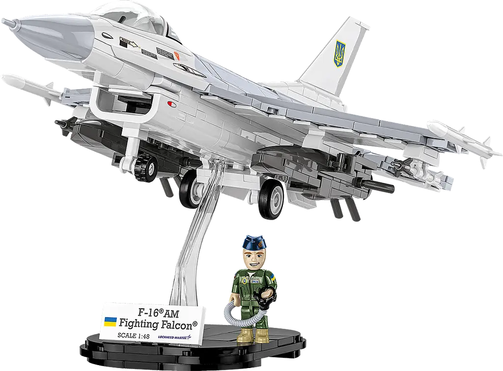 Конструктор COBI український F-16AM Fighting Falcon 5893 - фото 2