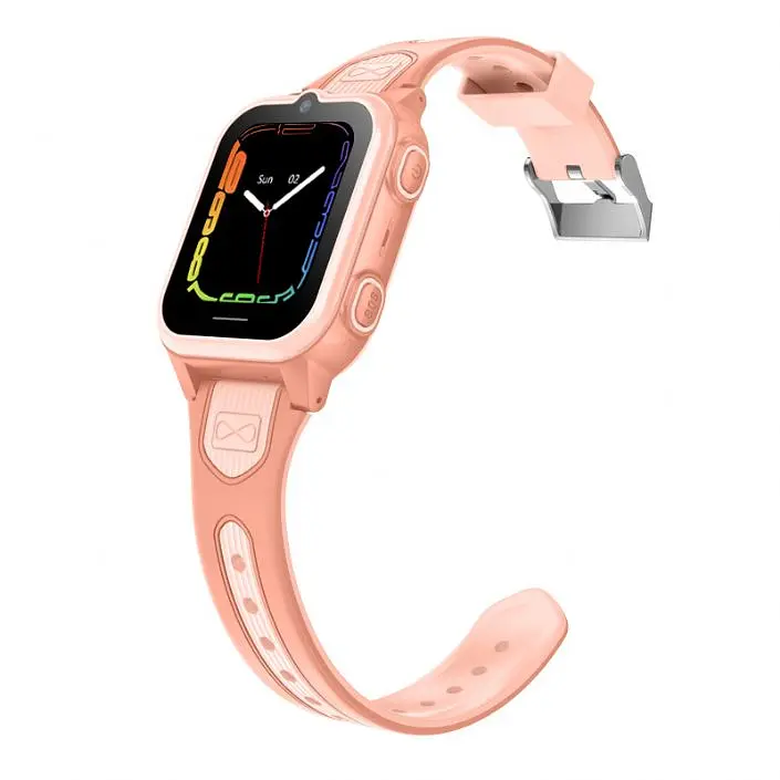 Смарт годинник-телефон дитячі Wonlex CT21 Mini з відеодзвінком WI-FI GPS SIM-карта Pink (18352) - фото 3