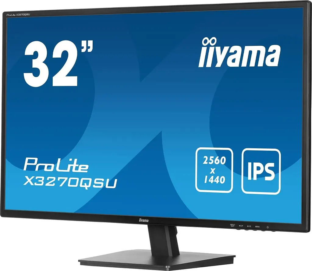 Монітор 31.5" Iiyama 31,5" X3270QSU-B1 QHD IPS 100Hz (X3270QSU-B1) - фото 2