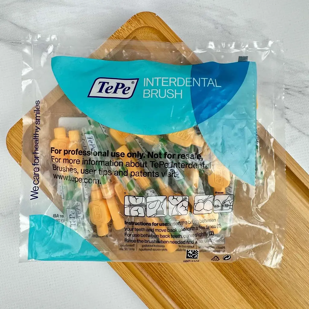 Міжзубна щітка TePe Extra Soft оранжева (0.45 мм), 25 шт - фото 2