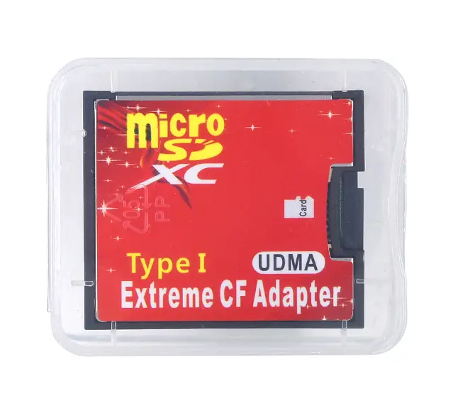 Адаптер переходник Primo microSD на Compact Flash CF Type I (TSR059) - фото 5