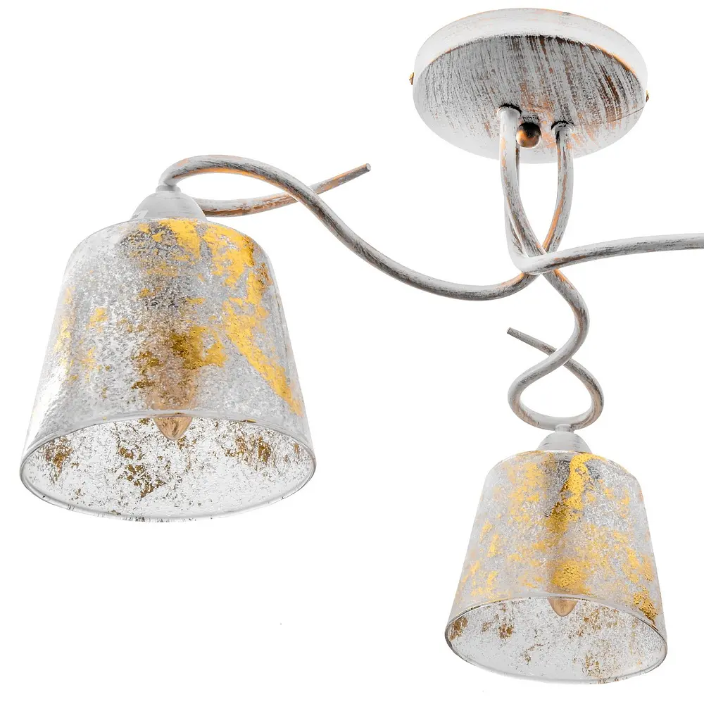 Люстра потолочная Brille классическая E14 40W WH (BKL-595C/3) - фото 3