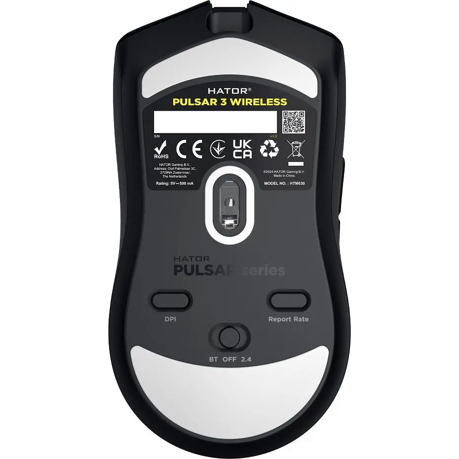 Миша Hator Pulsar 3 Wireless Black (HTM630) [126745] - фото 5