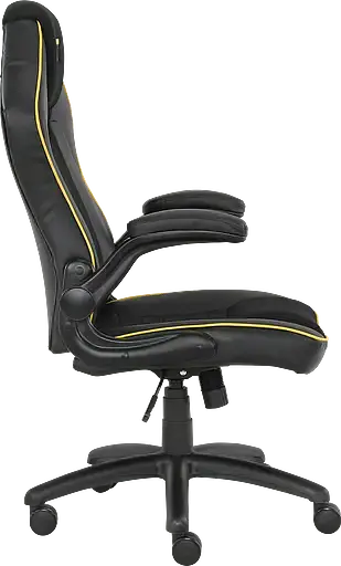 Геймерское кресло GT Racer черное с желтым (X-2760 Black/Yellow) - фото 3