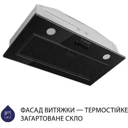 Витяжка вбудована Minola HBI 52622 BL Glass 700 LED - фото 3