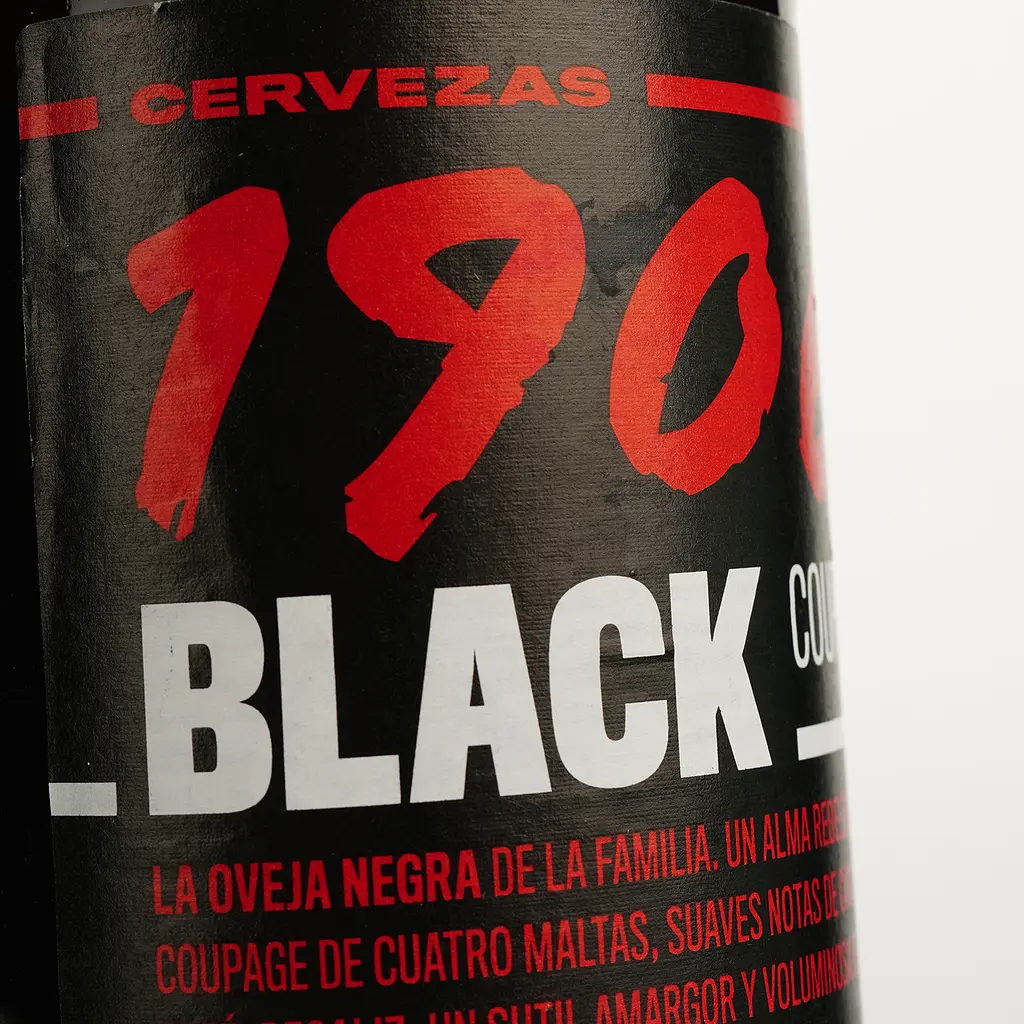 Пиво Estrella Galicia 1906 г Black Coupage темное 7.2% 0.33 л - фото 3