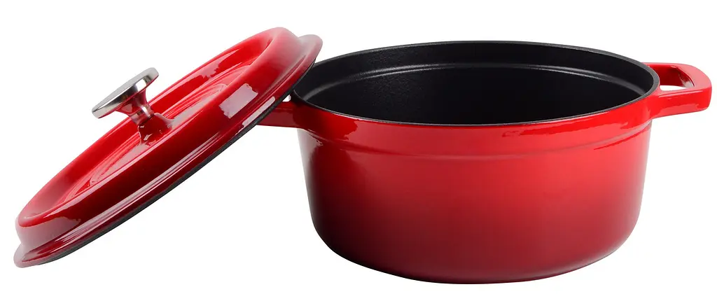 Кастрюля чугунная Ringel Essen с крышкой 24 см (3.8 л) (RG-2300-24) - фото 2