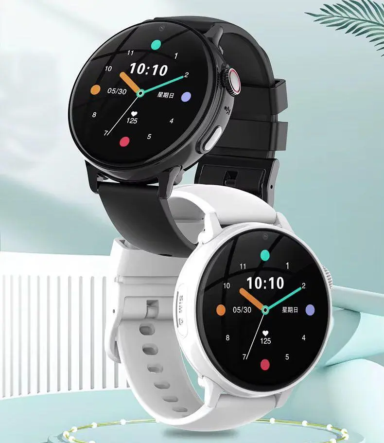 Круглий дитячий смарт годинник для хлопчика Lemfo Y-26 з 4G сім картою, прослуховуванням та GPS відстеженням Синій - фото 2