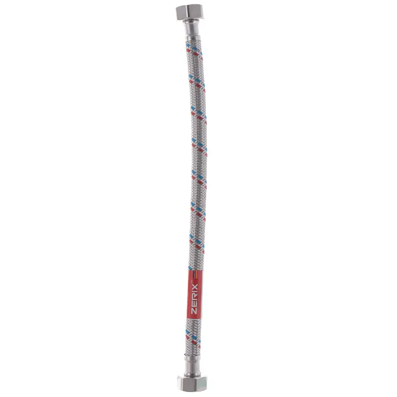 Шланг для води Zerix гайка 1/2'' - гайка 1/2'' (30 см) ZX1549 - фото 3