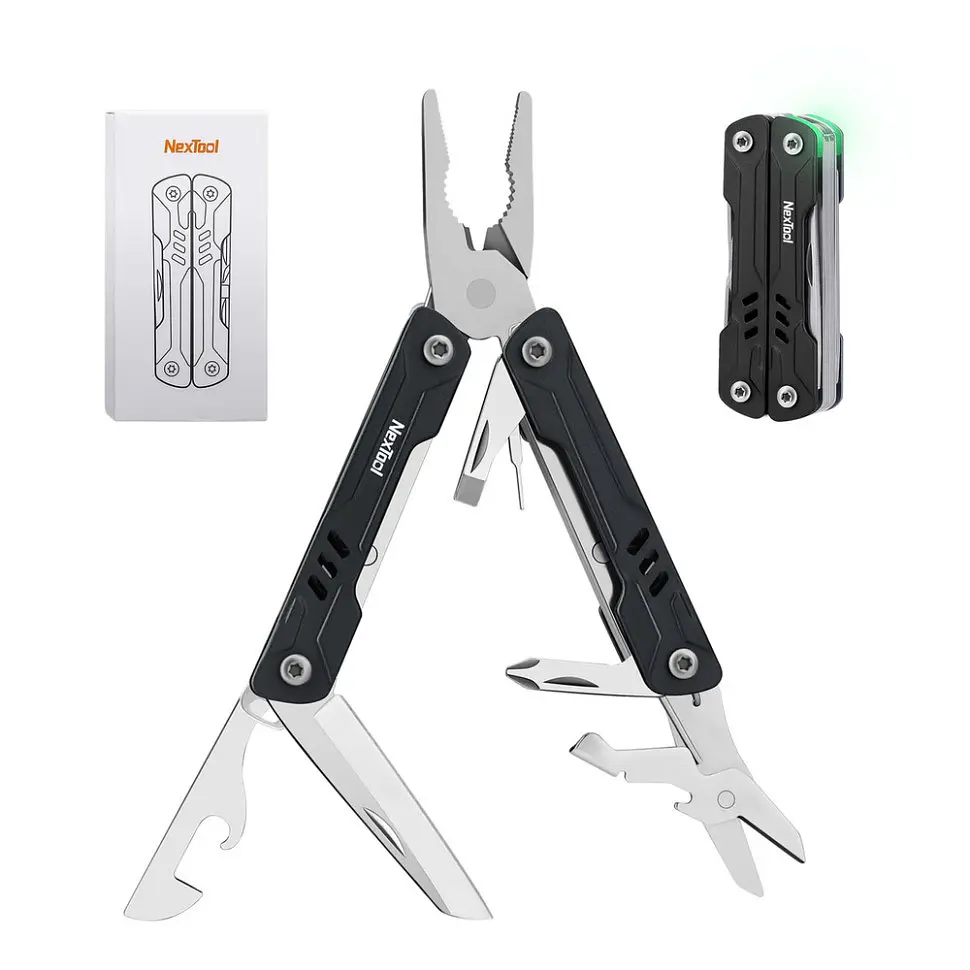 Мультитул NexTool Mini Sailor Pliers S11 чорний - фото 2